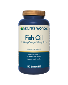 Fish Oil 1100 mg Omega-3 Fatty Acids Softgels